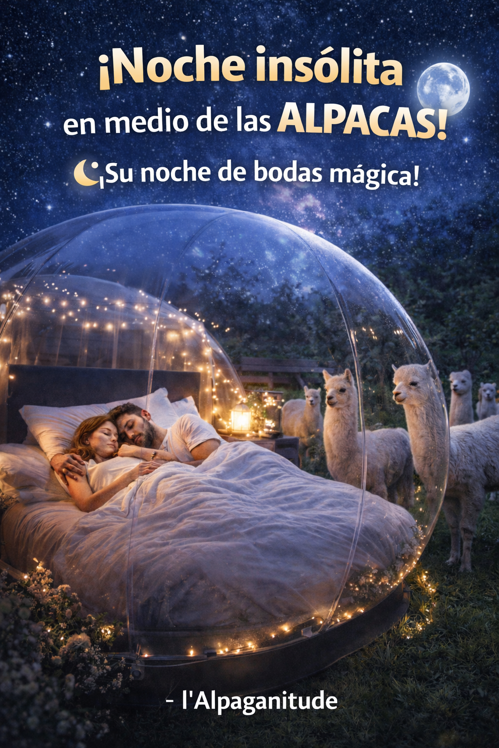 Nuit insolite avec les alpagas